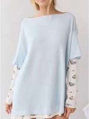 Urban Outfitters Twofer Waffle Knit Thermal